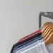 Plain t-shirts on hangers ready for custom printing