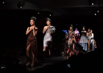 Fashion show related to Wellington Kiiru previewing his fashion line