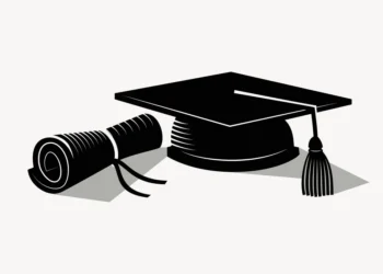 Graduation cap related to the value of a college degree