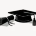 Graduation cap related to the value of a college degree