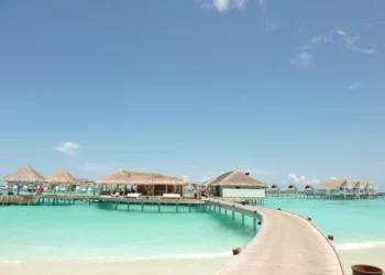 Maldives island resort for a honeymoon