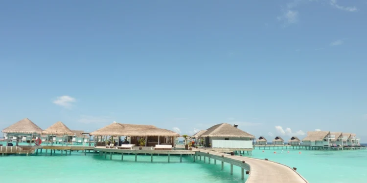 Maldives island resort for a honeymoon
