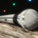 Microphone for an in-depth artist interview