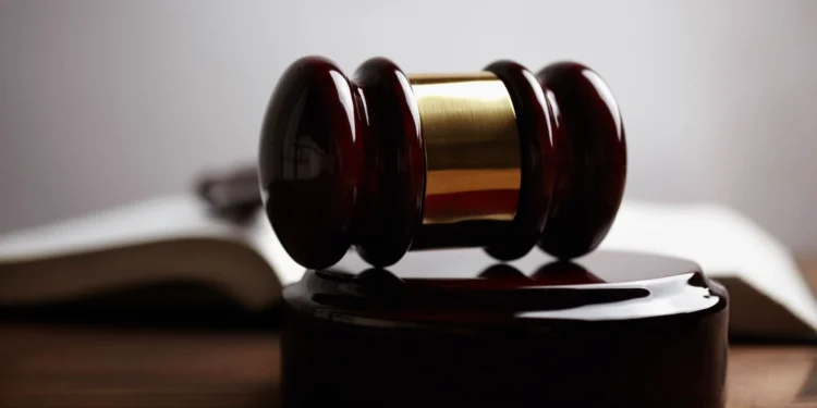 Judge's gavel representing a personal injury claim in court