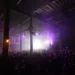 Crowd at a live rap music concert