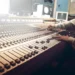 Recording studio related to interview with recording artist Marc Dub