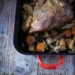 Roasted meat with seasoning