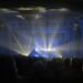 Rock concert stage for the Blaque Okane Rockfest Tour