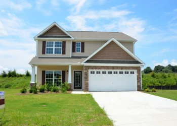 New home for sale in the real estate business