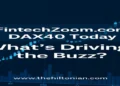 FintechZoom.com DAX40 today