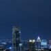 Taipei skyline at night, the city where Weekend in Taipei was filmed